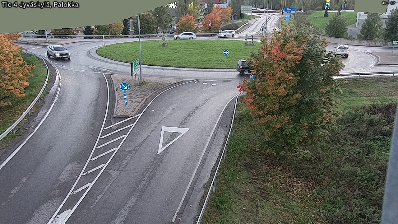 Weather Camera Image Road 4 Jyväskylä, Palokka, Jyväskylä, Keski-Suomi