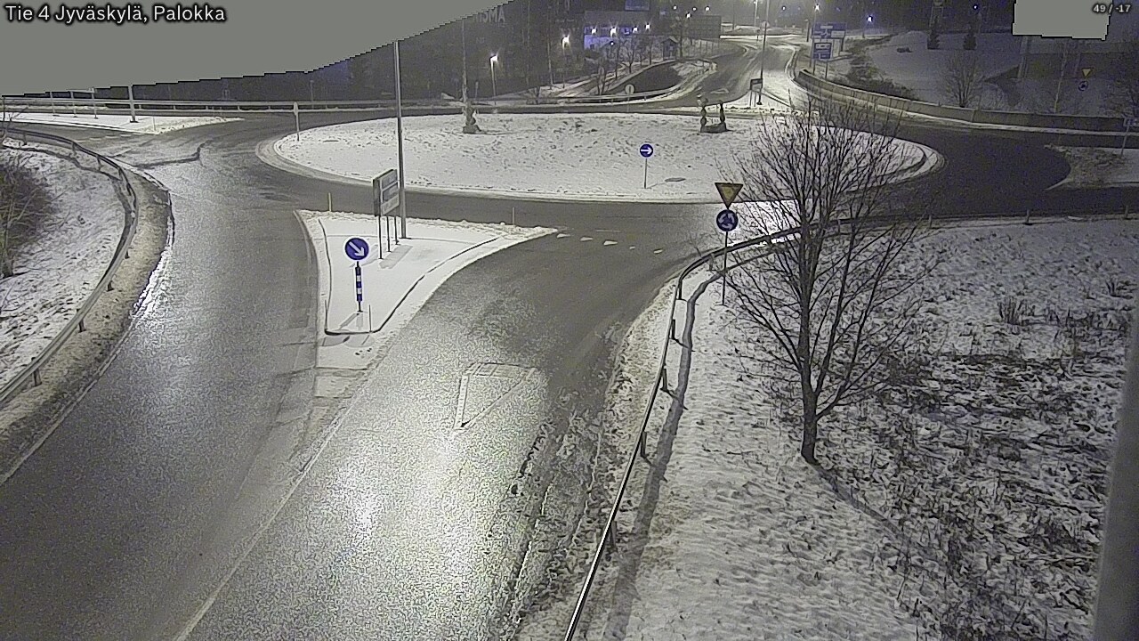 Weather Camera Image Väg 4 Jyväskylä, Palokka, Jyväskylä, Keski-Suomi
