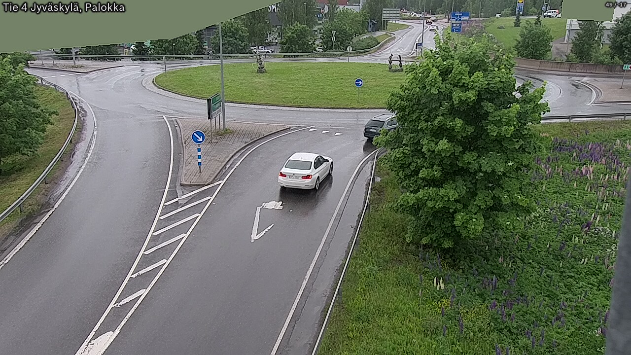 Weather Camera Image Väg 4 Jyväskylä, Palokka, Jyväskylä, Keski-Suomi