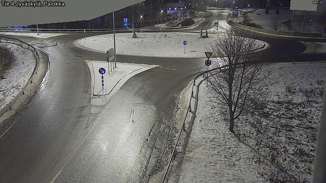 Weather Camera Image Väg 4 Jyväskylä, Palokka, Jyväskylä, Keski-Suomi