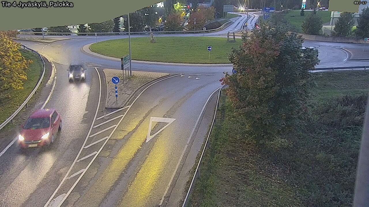 Weather Camera Image Road 4 Jyväskylä, Palokka, Jyväskylä, Keski-Suomi