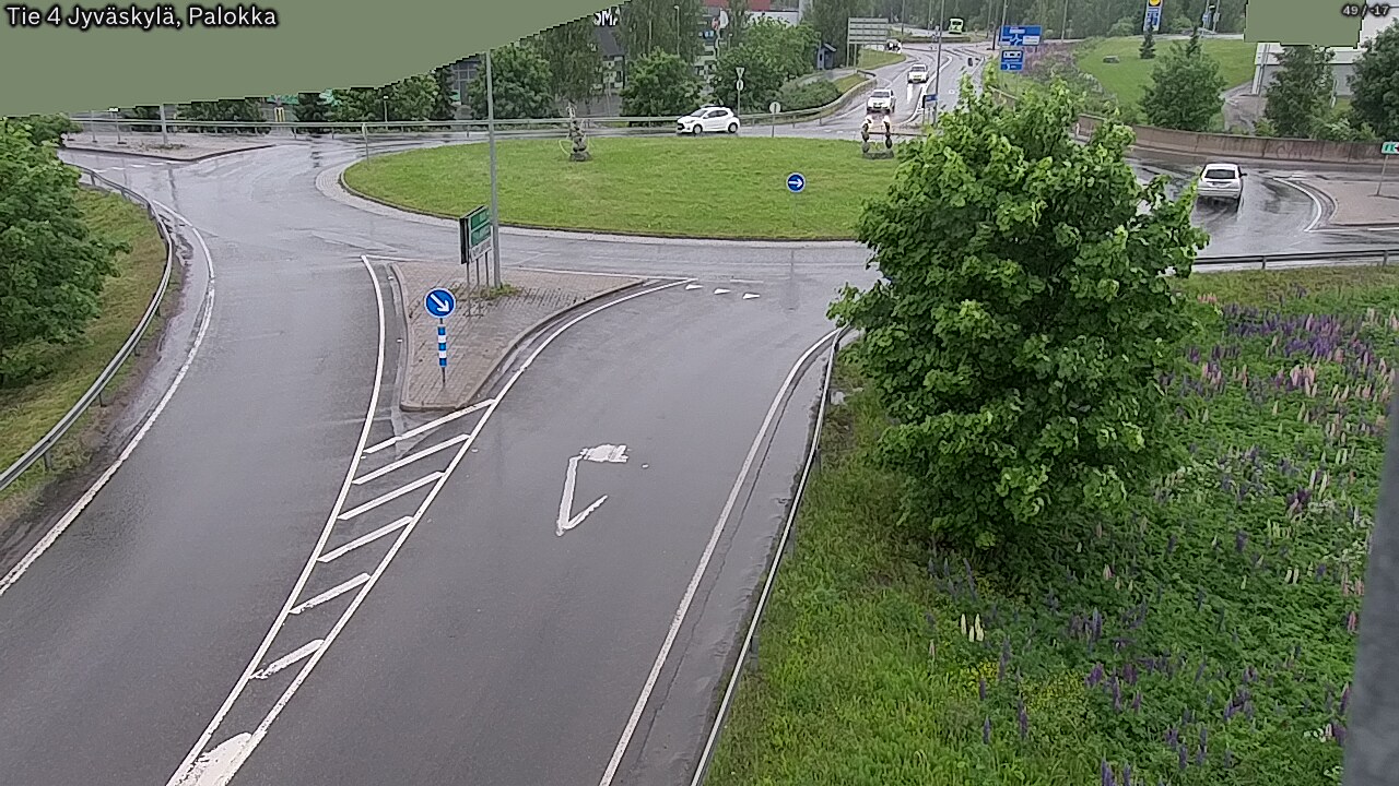 Weather Camera Image Road 4 Jyväskylä, Palokka, Jyväskylä, Keski-Suomi