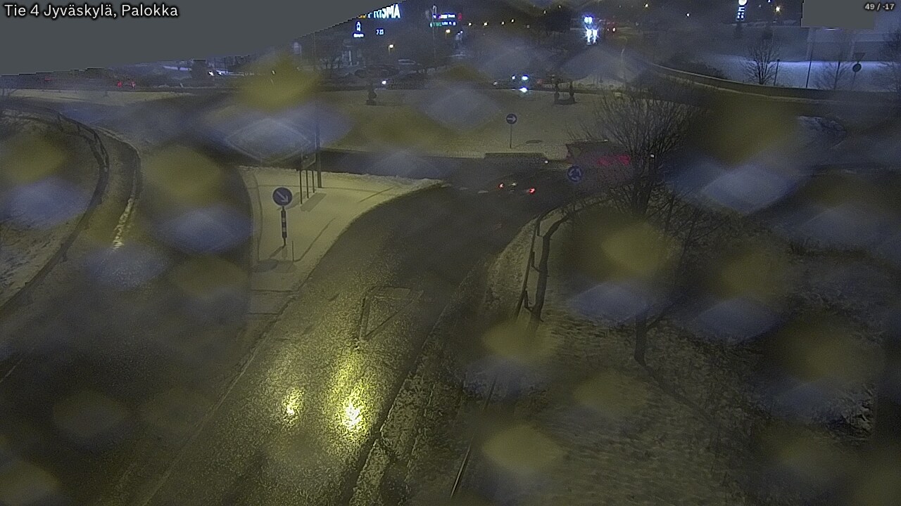 Weather Camera Image Väg 4 Jyväskylä, Palokka, Jyväskylä, Keski-Suomi