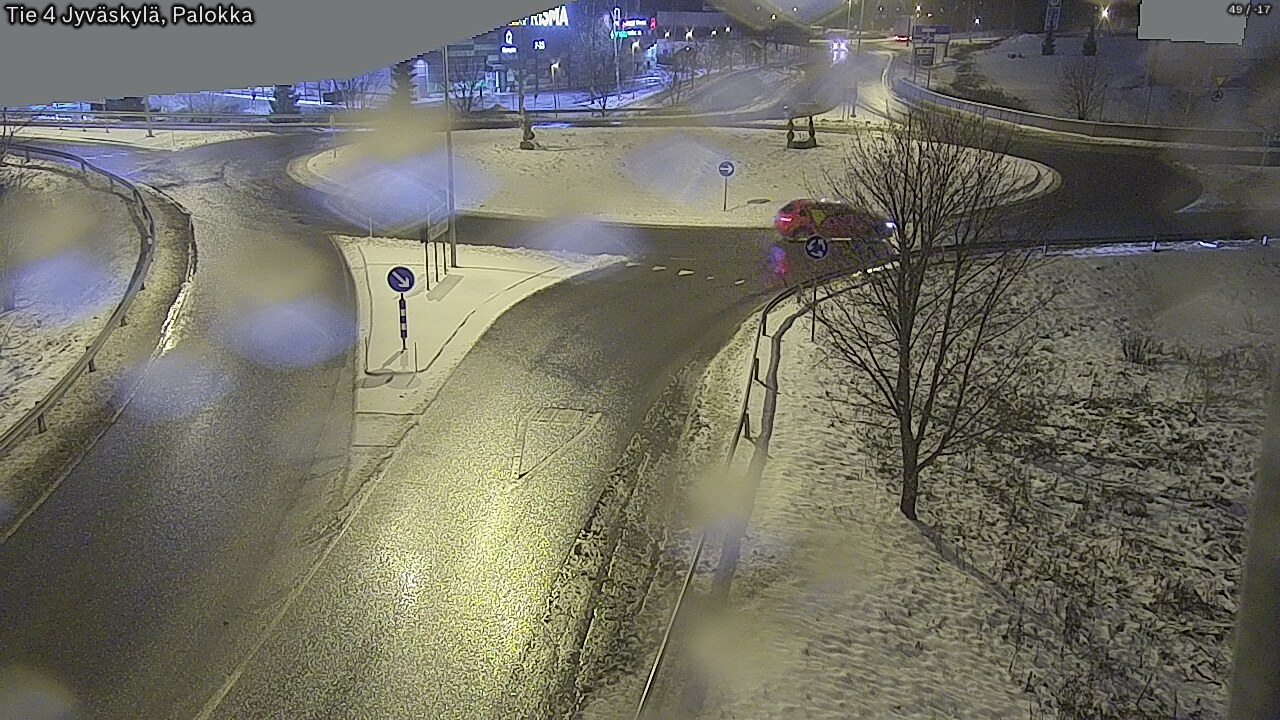 Weather Camera Image Väg 4 Jyväskylä, Palokka, Jyväskylä, Keski-Suomi