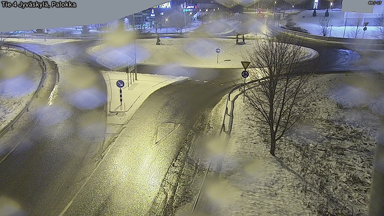 Weather Camera Image Väg 4 Jyväskylä, Palokka, Jyväskylä, Keski-Suomi