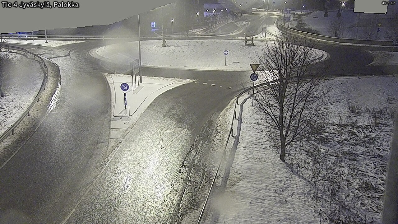 Weather Camera Image Väg 4 Jyväskylä, Palokka, Jyväskylä, Keski-Suomi