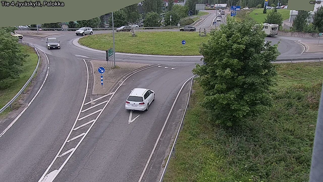 Weather Camera Image Road 4 Jyväskylä, Palokka, Jyväskylä, Keski-Suomi