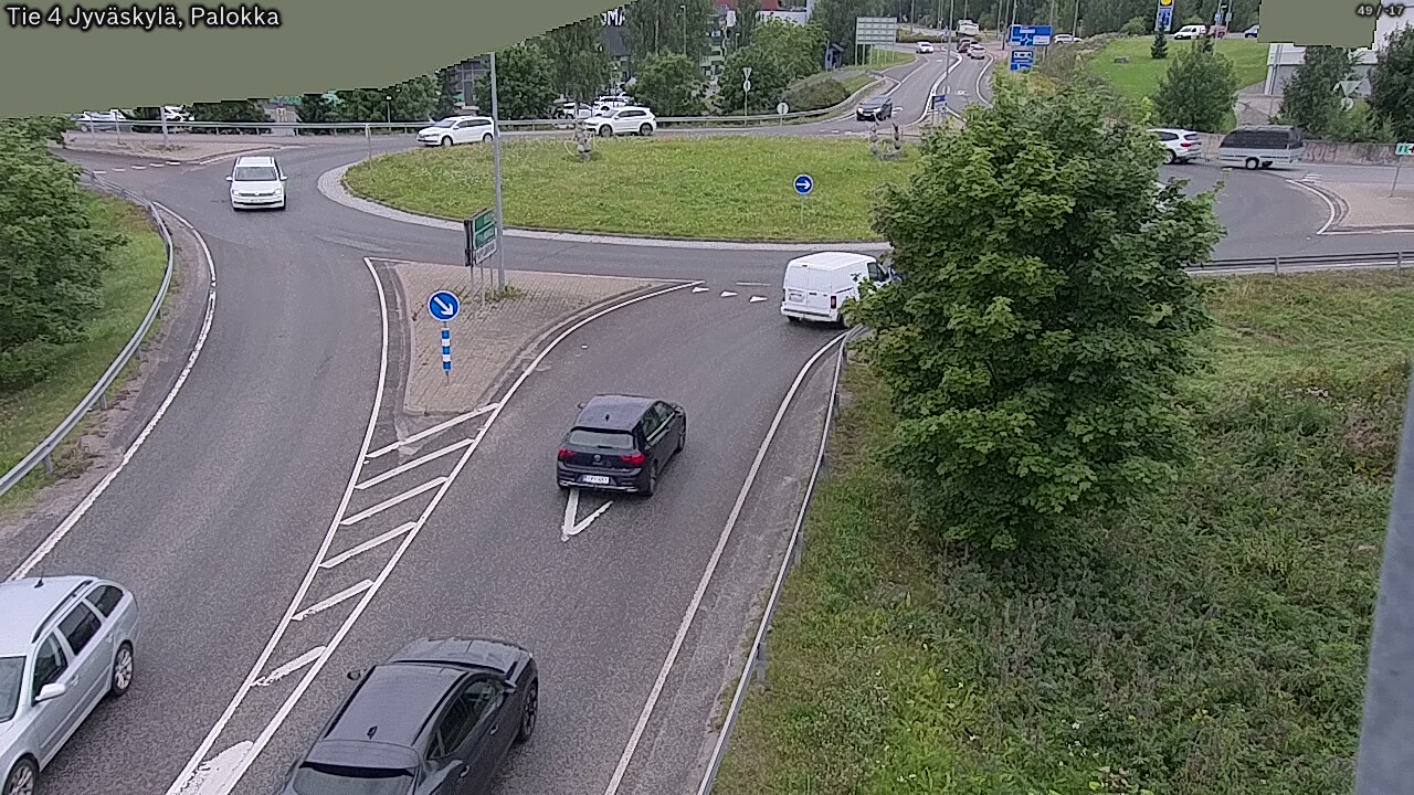 Weather Camera Image Road 4 Jyväskylä, Palokka, Jyväskylä, Keski-Suomi
