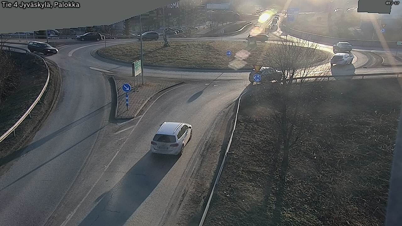 Weather Camera Image Väg 4 Jyväskylä, Palokka, Jyväskylä, Keski-Suomi