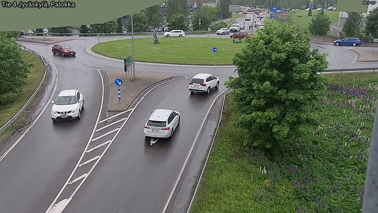 Weather Camera Image Väg 4 Jyväskylä, Palokka, Jyväskylä, Keski-Suomi