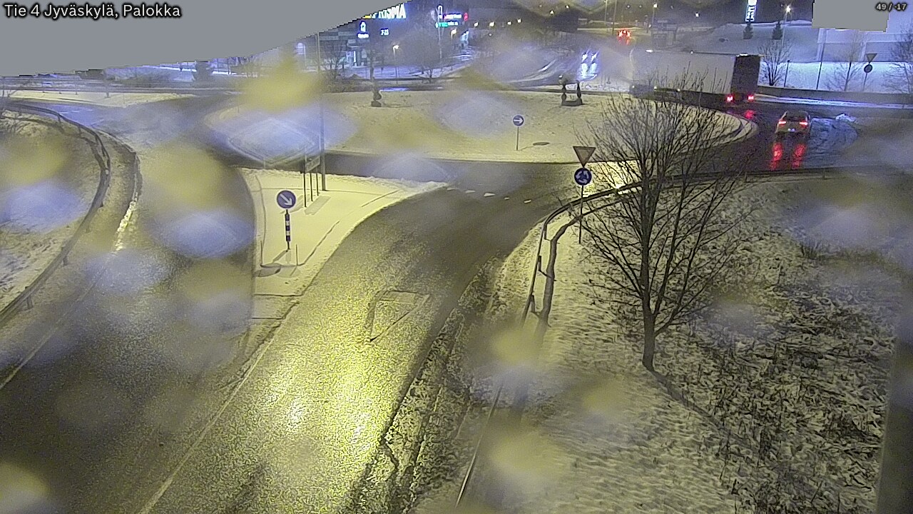 Weather Camera Image Väg 4 Jyväskylä, Palokka, Jyväskylä, Keski-Suomi