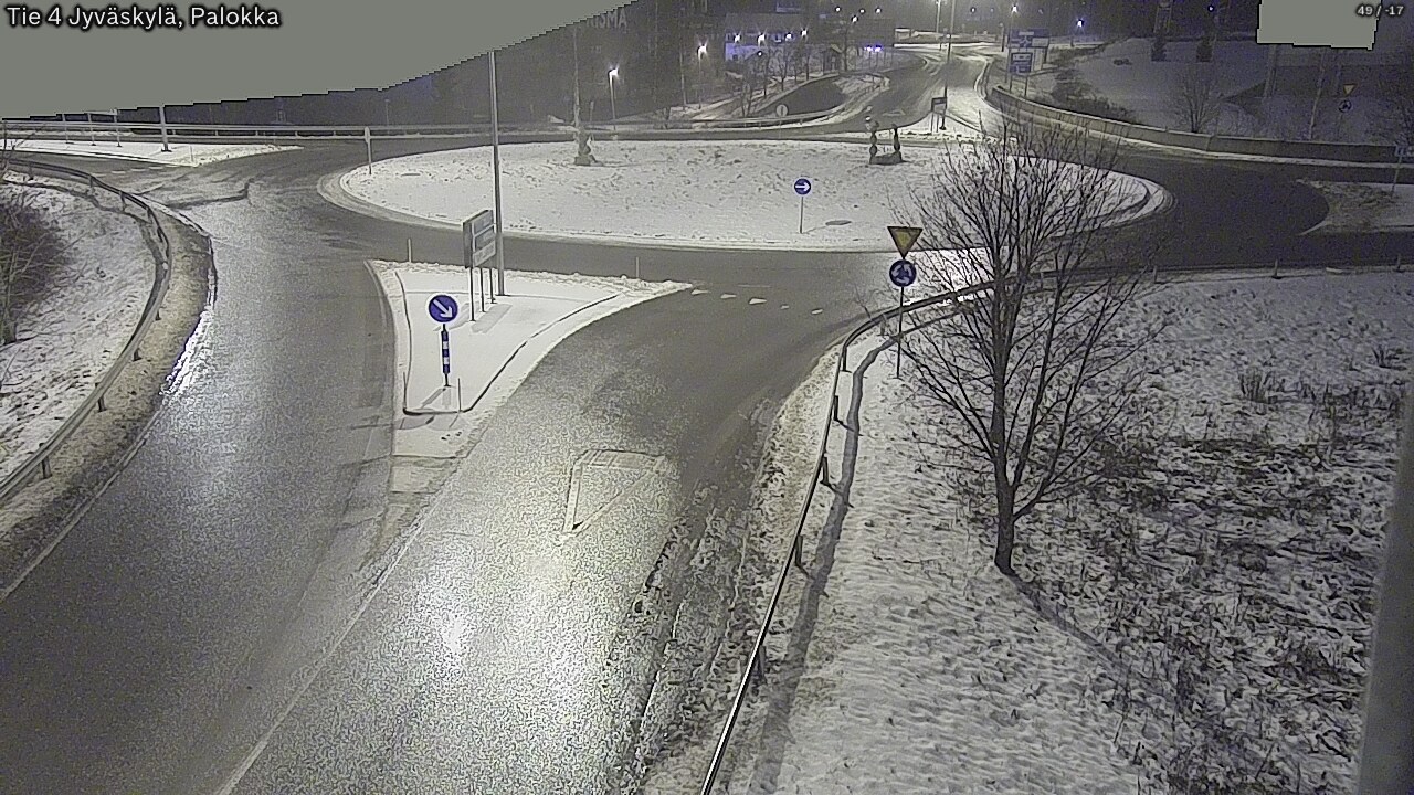 Weather Camera Image Väg 4 Jyväskylä, Palokka, Jyväskylä, Keski-Suomi