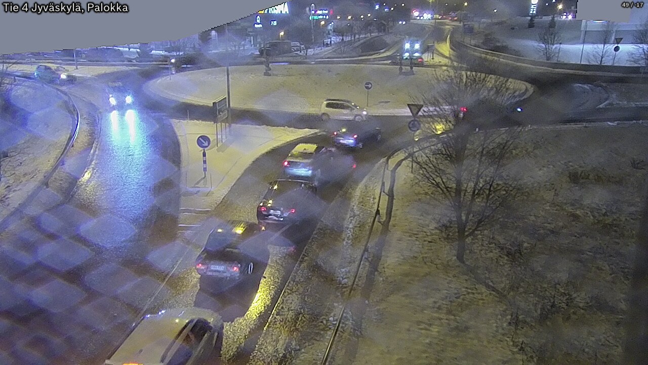 Weather Camera Image Väg 4 Jyväskylä, Palokka, Jyväskylä, Keski-Suomi