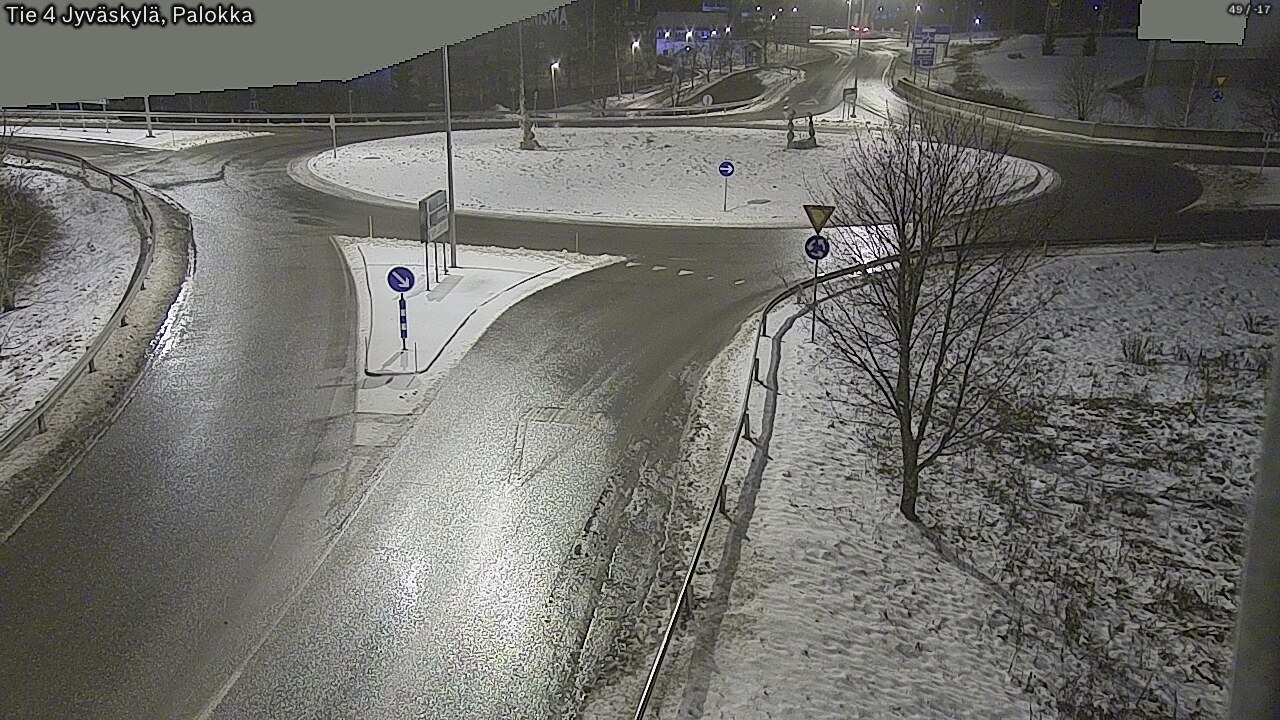 Weather Camera Image Väg 4 Jyväskylä, Palokka, Jyväskylä, Keski-Suomi