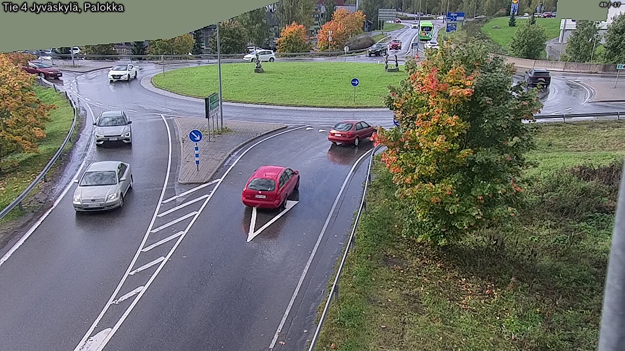 Weather Camera Image Road 4 Jyväskylä, Palokka, Jyväskylä, Keski-Suomi