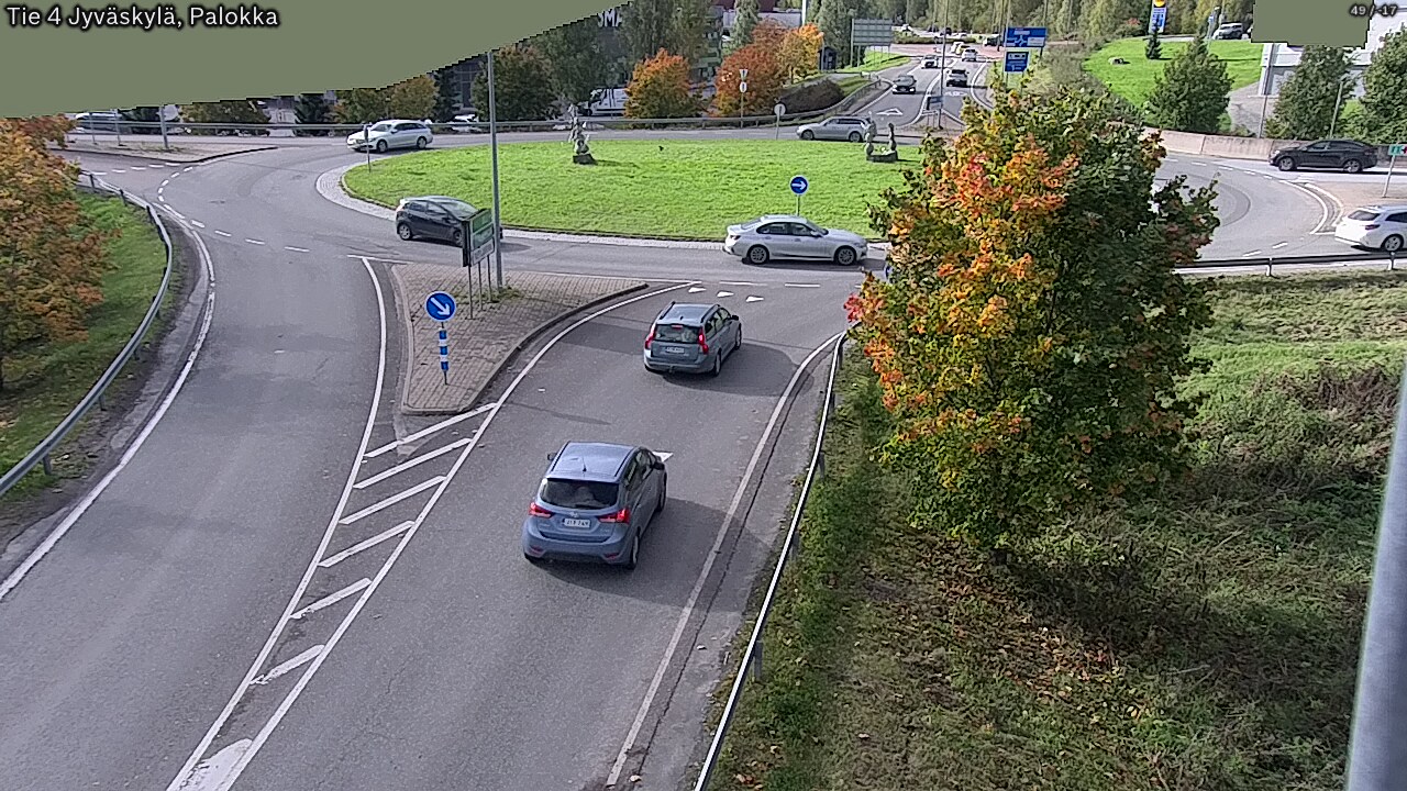 Weather Camera Image Väg 4 Jyväskylä, Palokka, Jyväskylä, Keski-Suomi