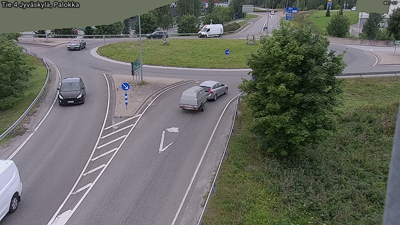 Weather Camera Image Road 4 Jyväskylä, Palokka, Jyväskylä, Keski-Suomi