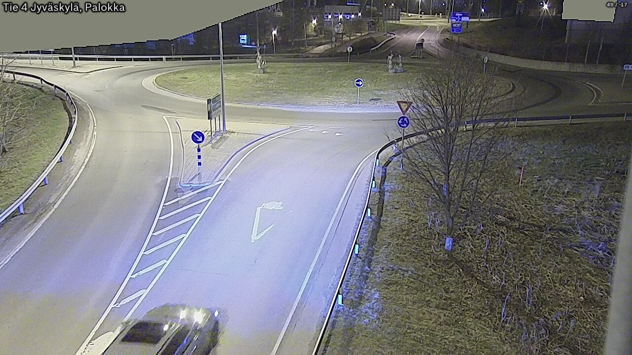 Weather Camera Image Väg 4 Jyväskylä, Palokka, Jyväskylä, Keski-Suomi
