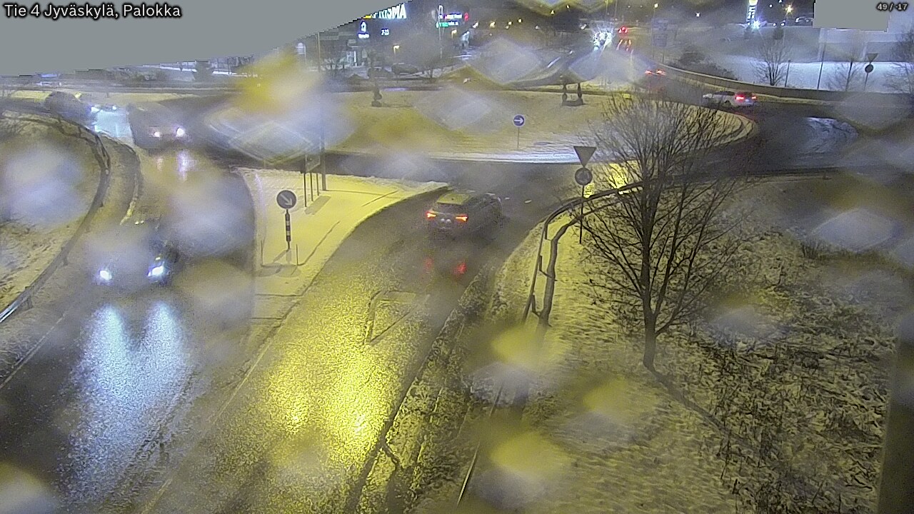 Weather Camera Image Väg 4 Jyväskylä, Palokka, Jyväskylä, Keski-Suomi