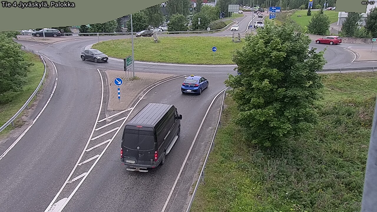 Weather Camera Image Road 4 Jyväskylä, Palokka, Jyväskylä, Keski-Suomi