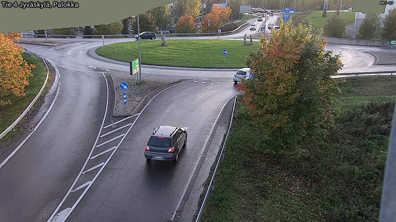 Weather Camera Image Road 4 Jyväskylä, Palokka, Jyväskylä, Keski-Suomi