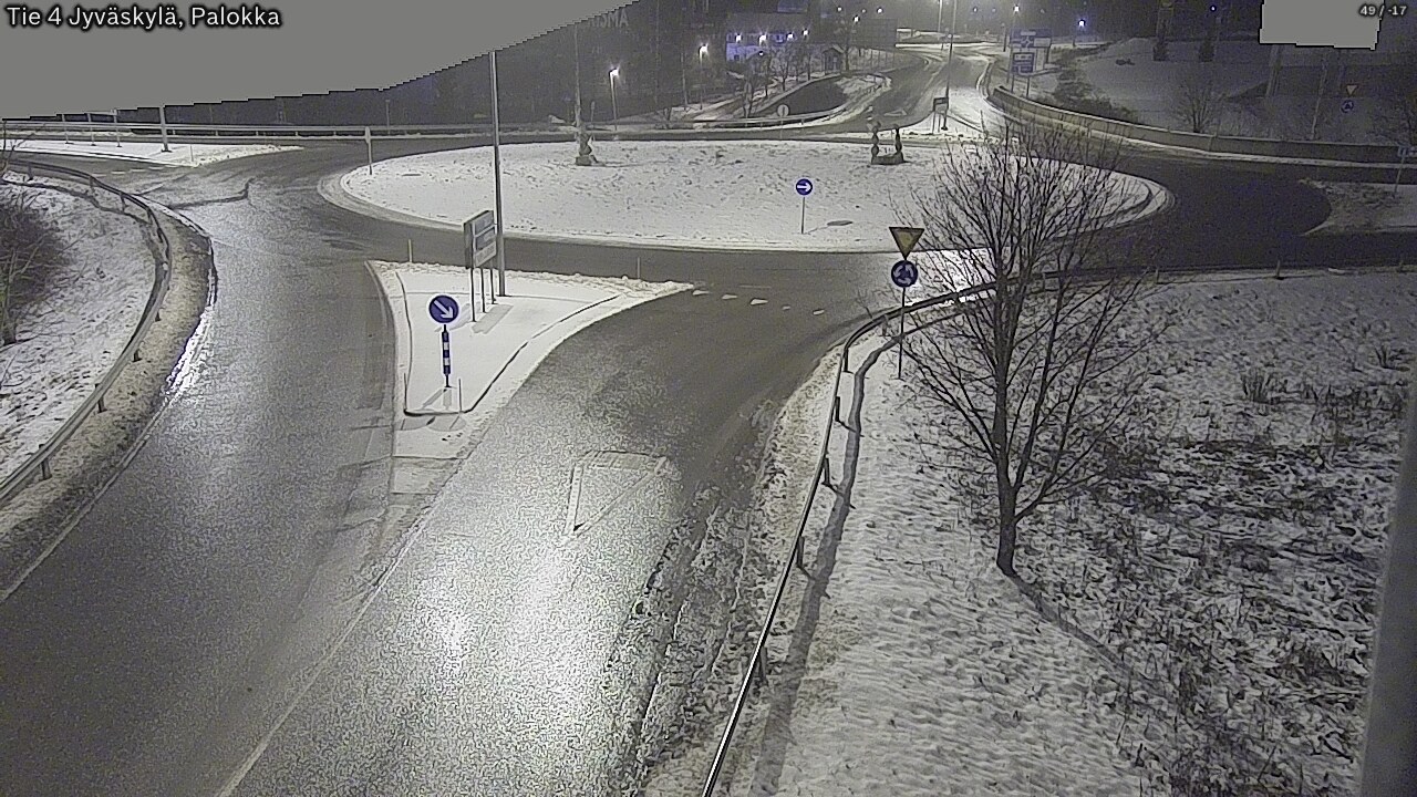 Weather Camera Image Väg 4 Jyväskylä, Palokka, Jyväskylä, Keski-Suomi