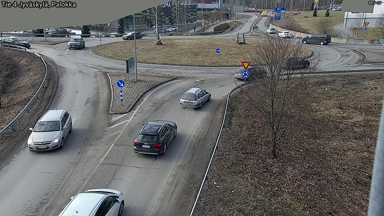 Weather Camera Image Road 4 Jyväskylä, Palokka, Jyväskylä, Keski-Suomi