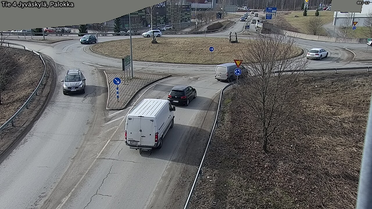Weather Camera Image Road 4 Jyväskylä, Palokka, Jyväskylä, Keski-Suomi
