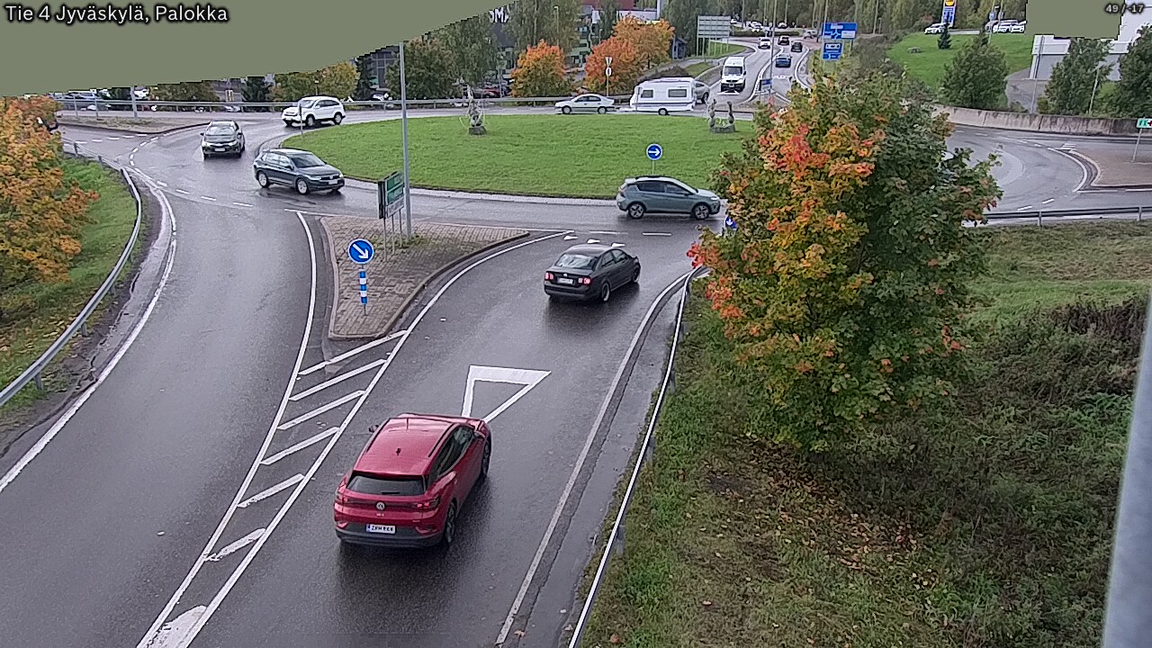 Weather Camera Image Road 4 Jyväskylä, Palokka, Jyväskylä, Keski-Suomi