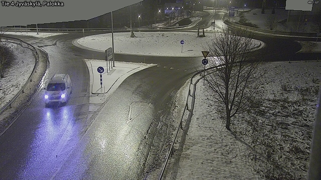Weather Camera Image Väg 4 Jyväskylä, Palokka, Jyväskylä, Keski-Suomi