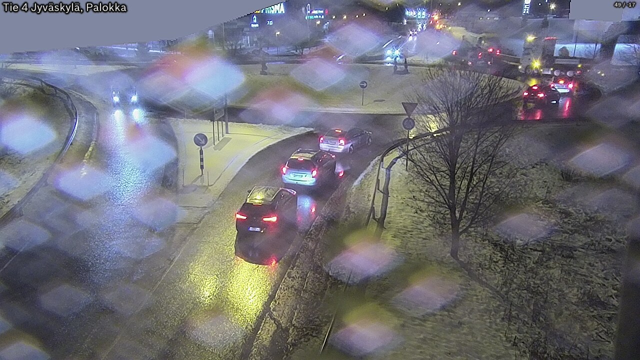 Weather Camera Image Väg 4 Jyväskylä, Palokka, Jyväskylä, Keski-Suomi