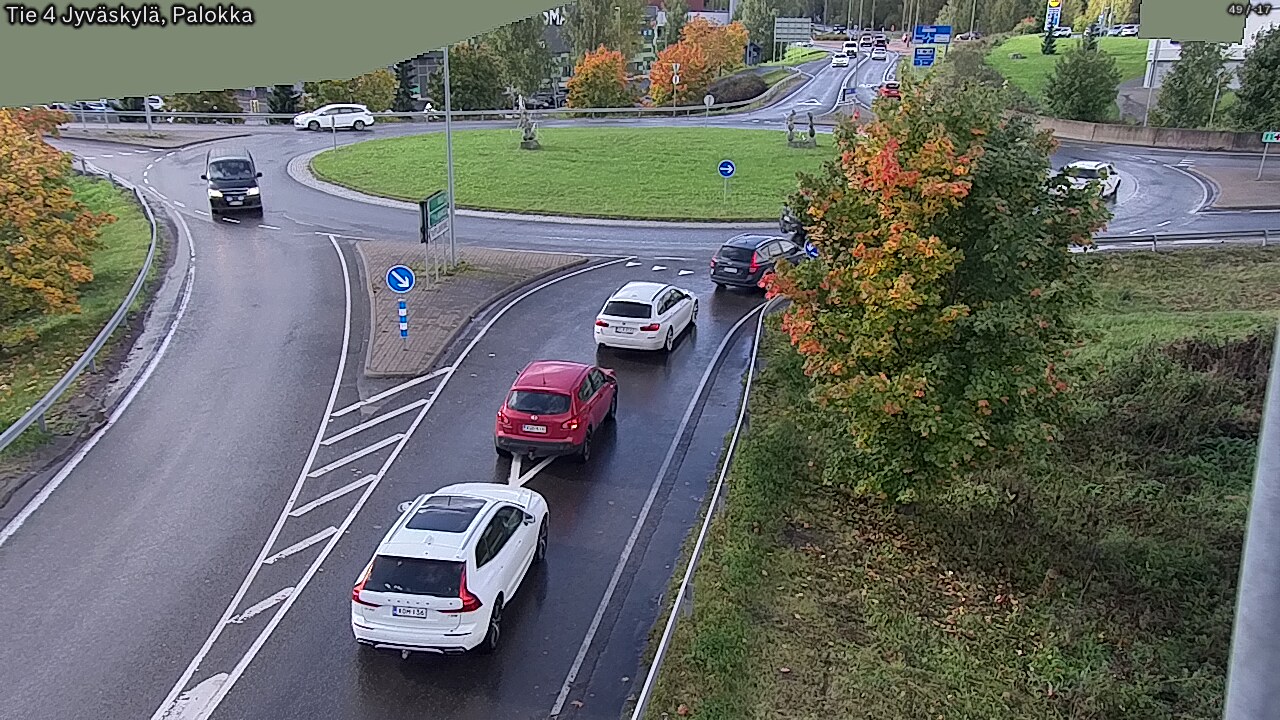 Weather Camera Image Road 4 Jyväskylä, Palokka, Jyväskylä, Keski-Suomi