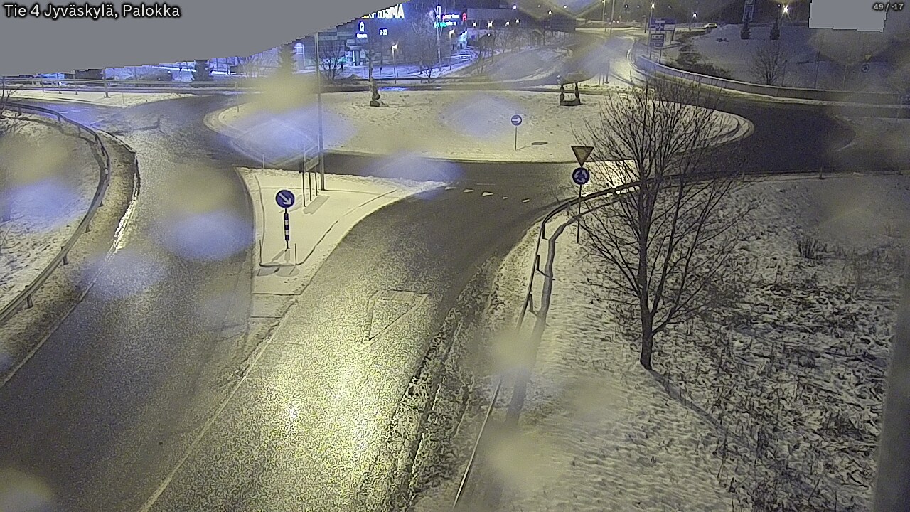 Weather Camera Image Väg 4 Jyväskylä, Palokka, Jyväskylä, Keski-Suomi