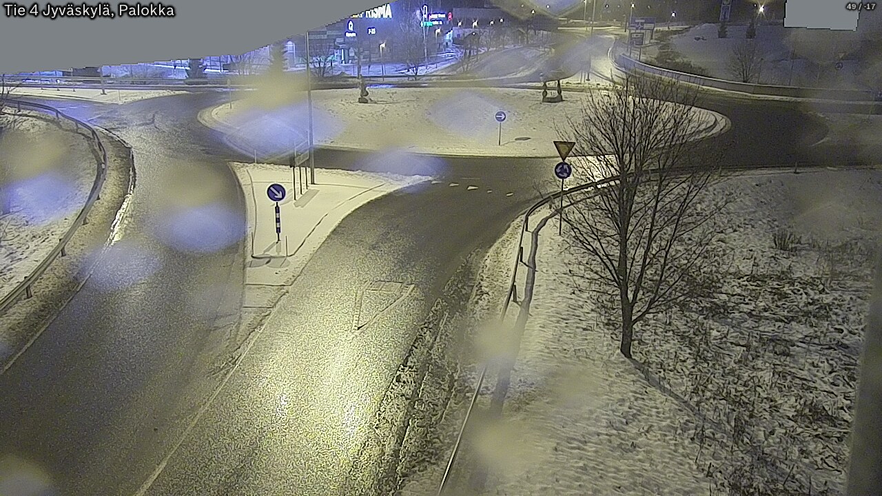 Weather Camera Image Väg 4 Jyväskylä, Palokka, Jyväskylä, Keski-Suomi