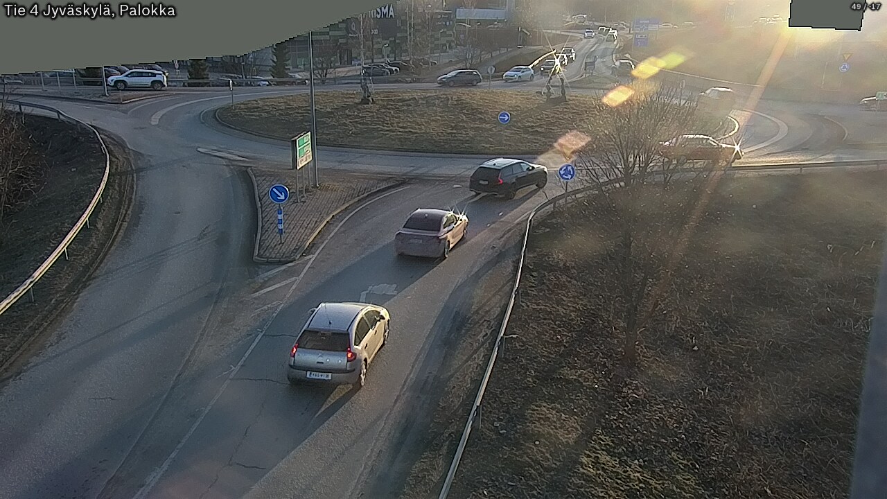 Weather Camera Image Väg 4 Jyväskylä, Palokka, Jyväskylä, Keski-Suomi