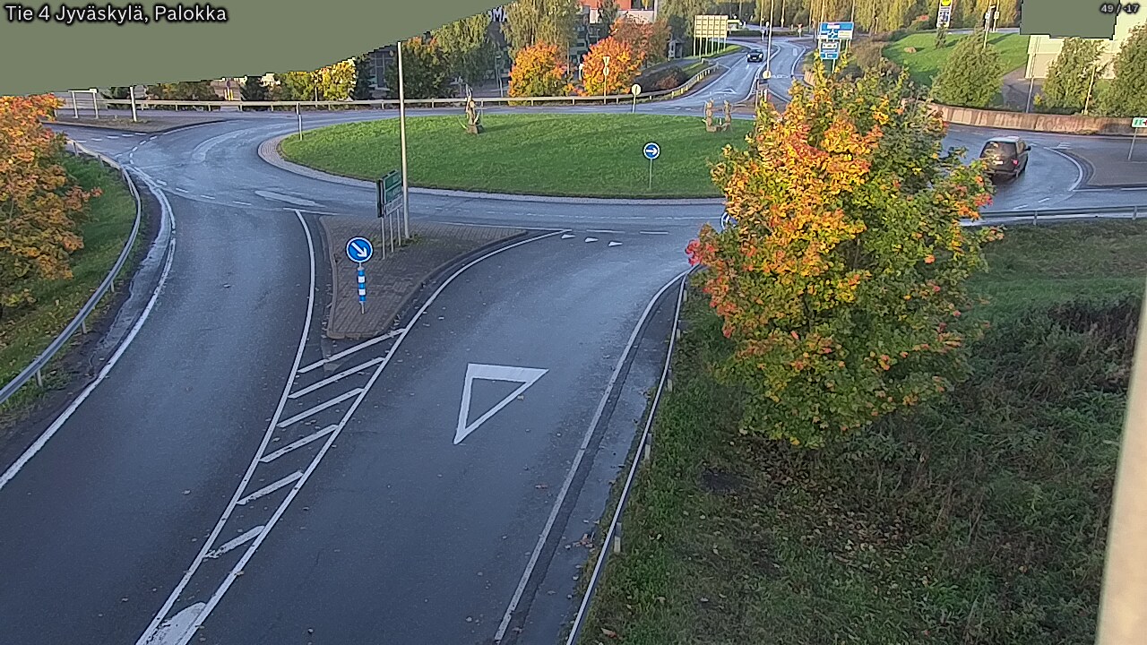 Weather Camera Image Road 4 Jyväskylä, Palokka, Jyväskylä, Keski-Suomi