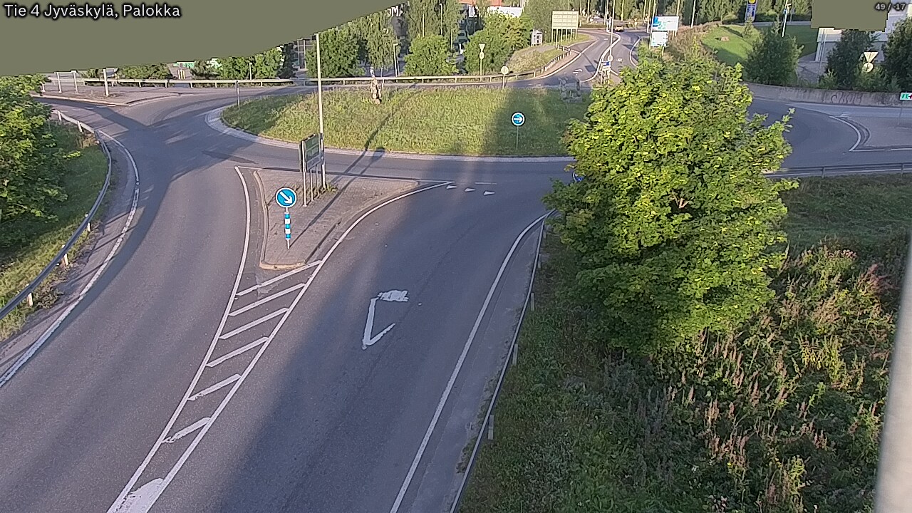 Weather Camera Image Road 4 Jyväskylä, Palokka, Jyväskylä, Keski-Suomi