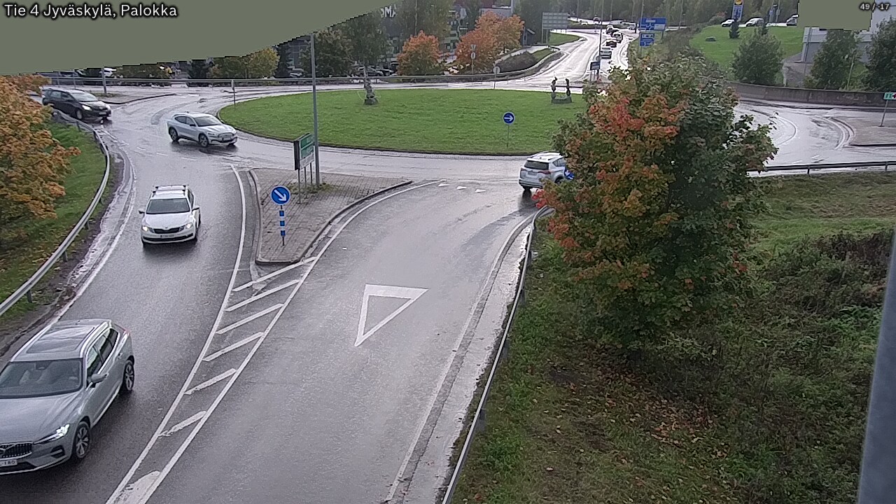 Weather Camera Image Road 4 Jyväskylä, Palokka, Jyväskylä, Keski-Suomi