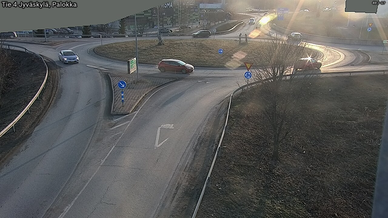 Weather Camera Image Väg 4 Jyväskylä, Palokka, Jyväskylä, Keski-Suomi