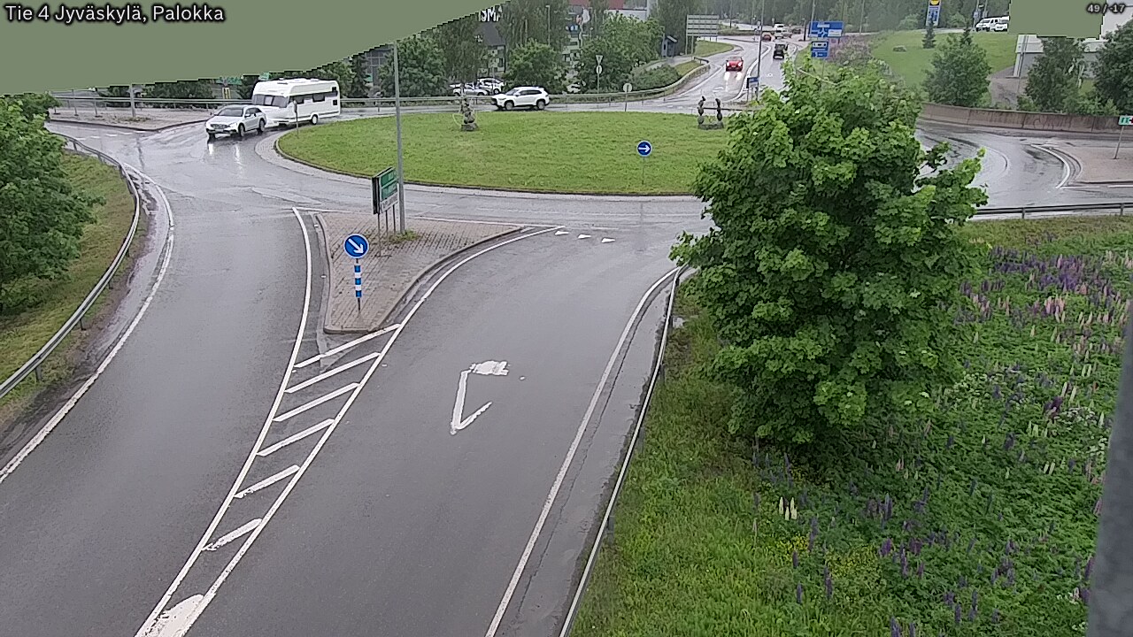 Weather Camera Image Väg 4 Jyväskylä, Palokka, Jyväskylä, Keski-Suomi
