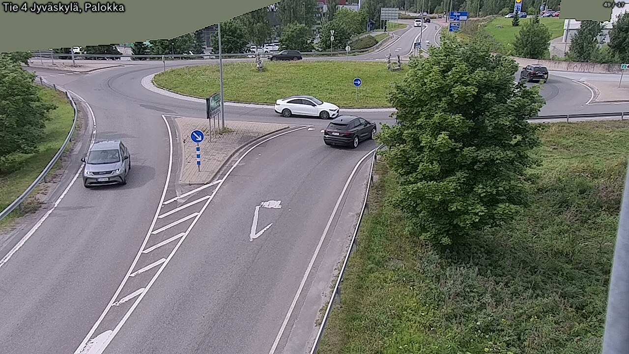Weather Camera Image Väg 4 Jyväskylä, Palokka, Jyväskylä, Keski-Suomi