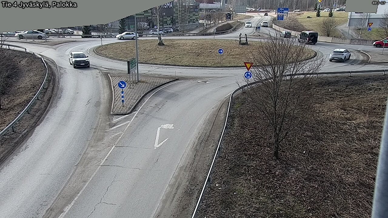 Weather Camera Image Road 4 Jyväskylä, Palokka, Jyväskylä, Keski-Suomi