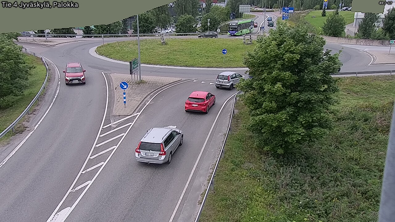 Weather Camera Image Väg 4 Jyväskylä, Palokka, Jyväskylä, Keski-Suomi