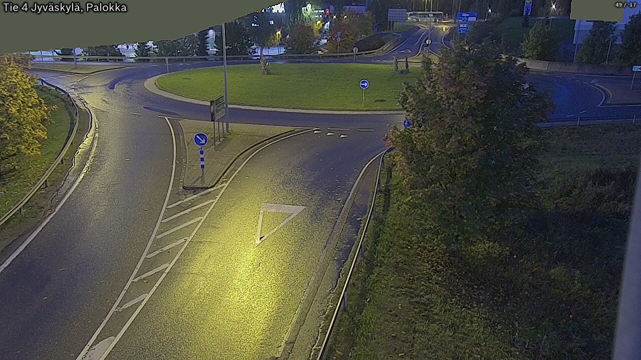 Weather Camera Image Road 4 Jyväskylä, Palokka, Jyväskylä, Keski-Suomi