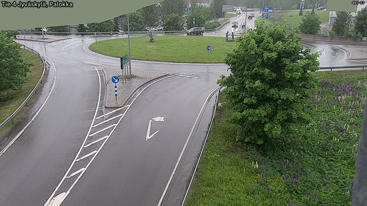 Weather Camera Image Väg 4 Jyväskylä, Palokka, Jyväskylä, Keski-Suomi