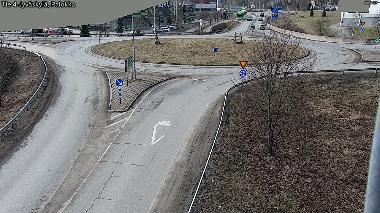 Weather Camera Image Road 4 Jyväskylä, Palokka, Jyväskylä, Keski-Suomi