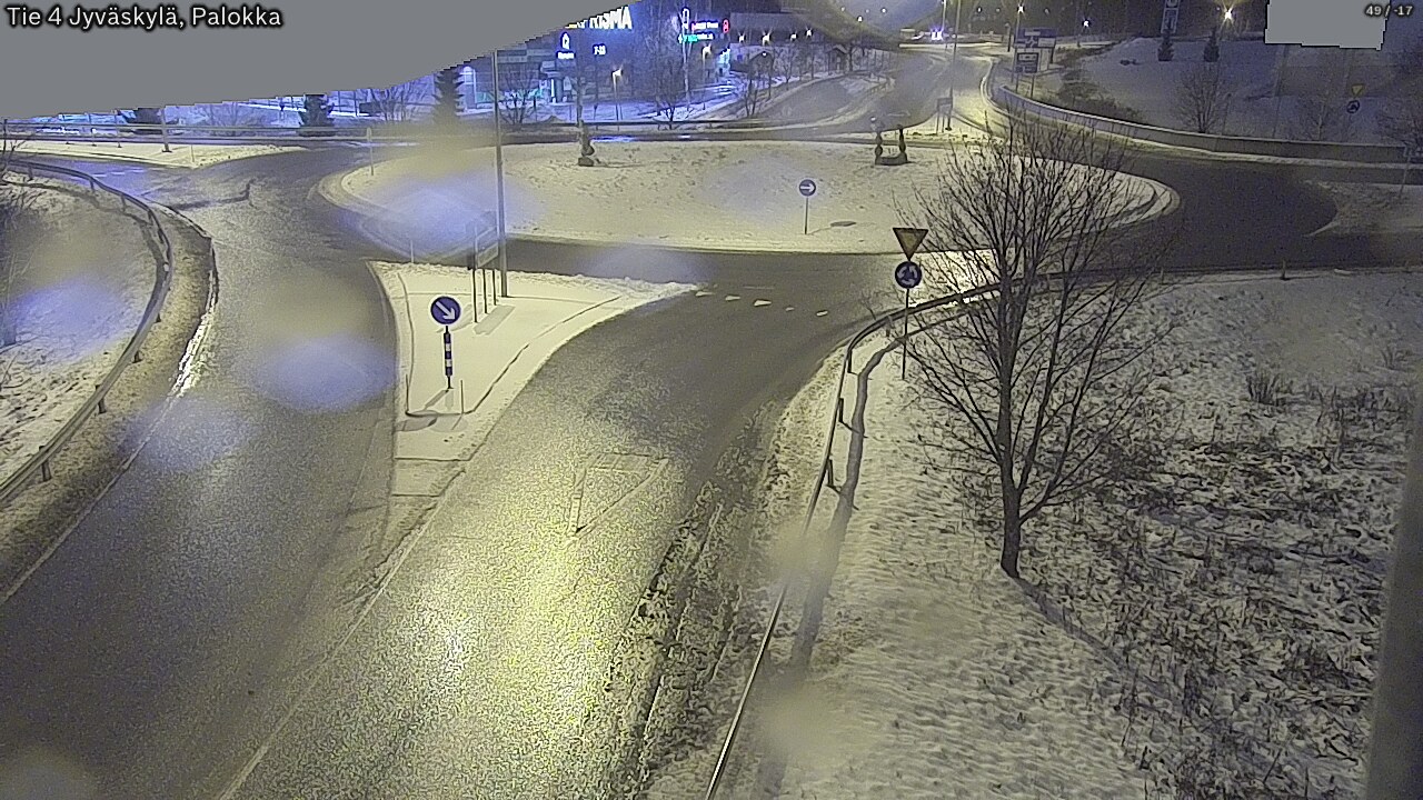Weather Camera Image Väg 4 Jyväskylä, Palokka, Jyväskylä, Keski-Suomi