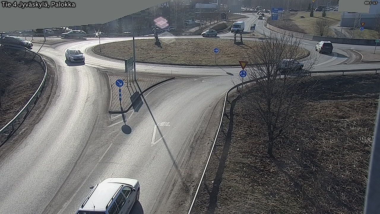 Weather Camera Image Road 4 Jyväskylä, Palokka, Jyväskylä, Keski-Suomi