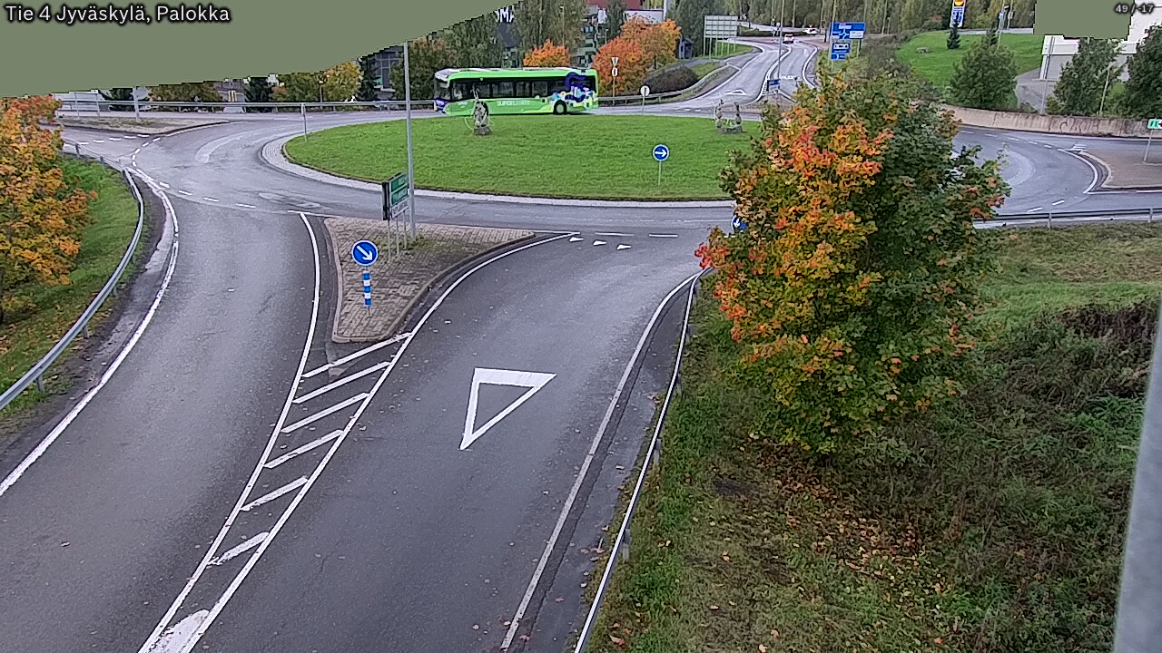 Weather Camera Image Road 4 Jyväskylä, Palokka, Jyväskylä, Keski-Suomi