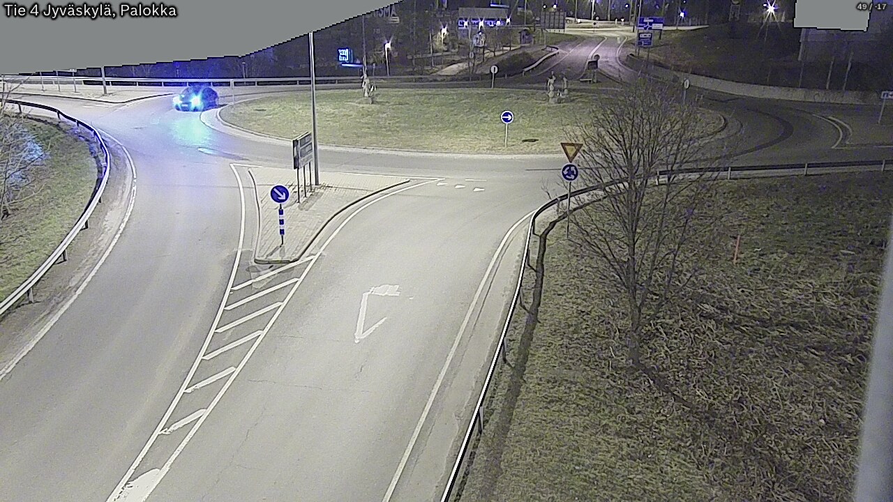 Weather Camera Image Väg 4 Jyväskylä, Palokka, Jyväskylä, Keski-Suomi